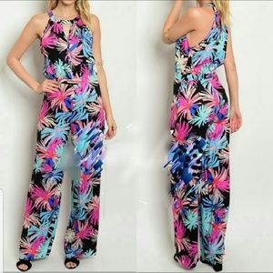 💙NWOT💙 Multi- Colored Lightweight Jumpsuit